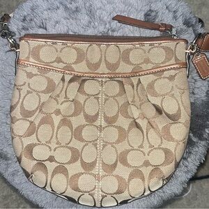 Authentic Vintage Signature Coach Cross Body Bag